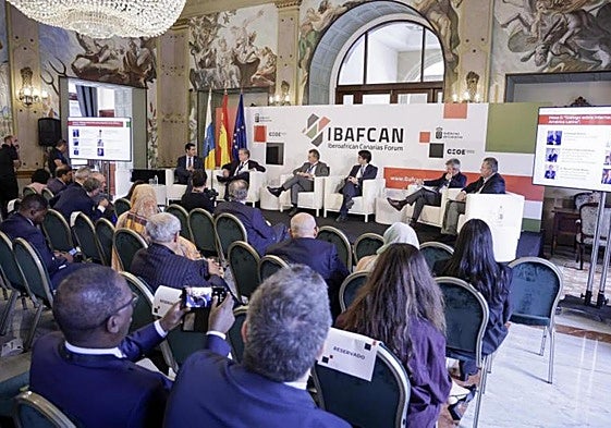 Imagen de la última ponencia, dedicada a la internacionalización.