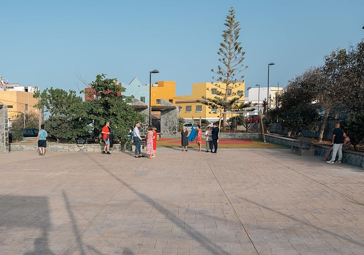 Plaza de La Punta de Gáldar.