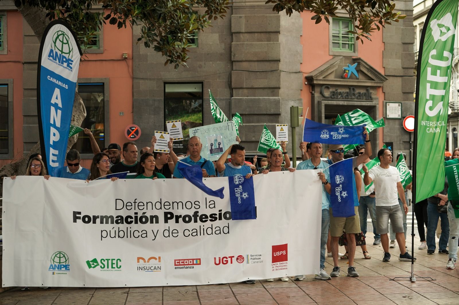 Los docentes de FP vuelven a salir a la calle