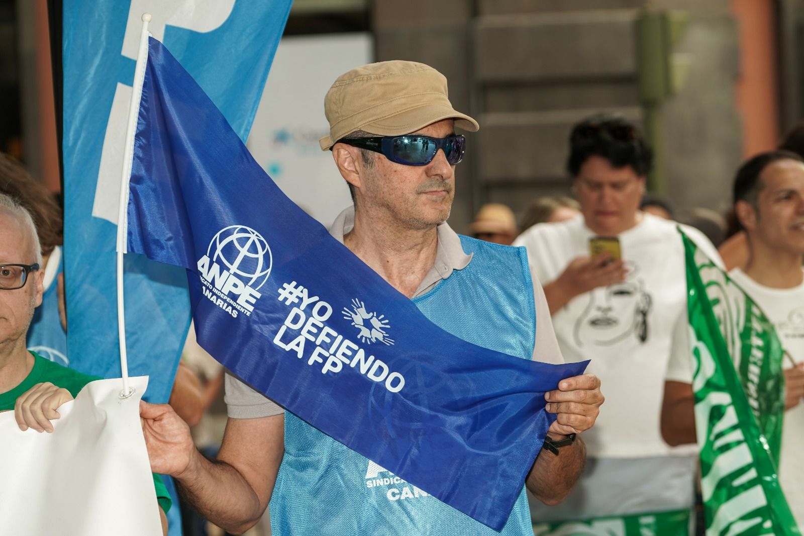 Los docentes de FP vuelven a salir a la calle