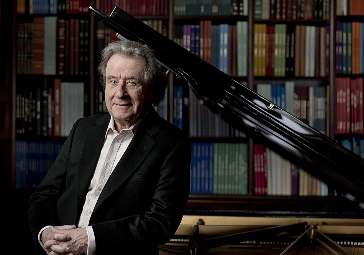 El pianista austriaco Rudolf Buchbinder.