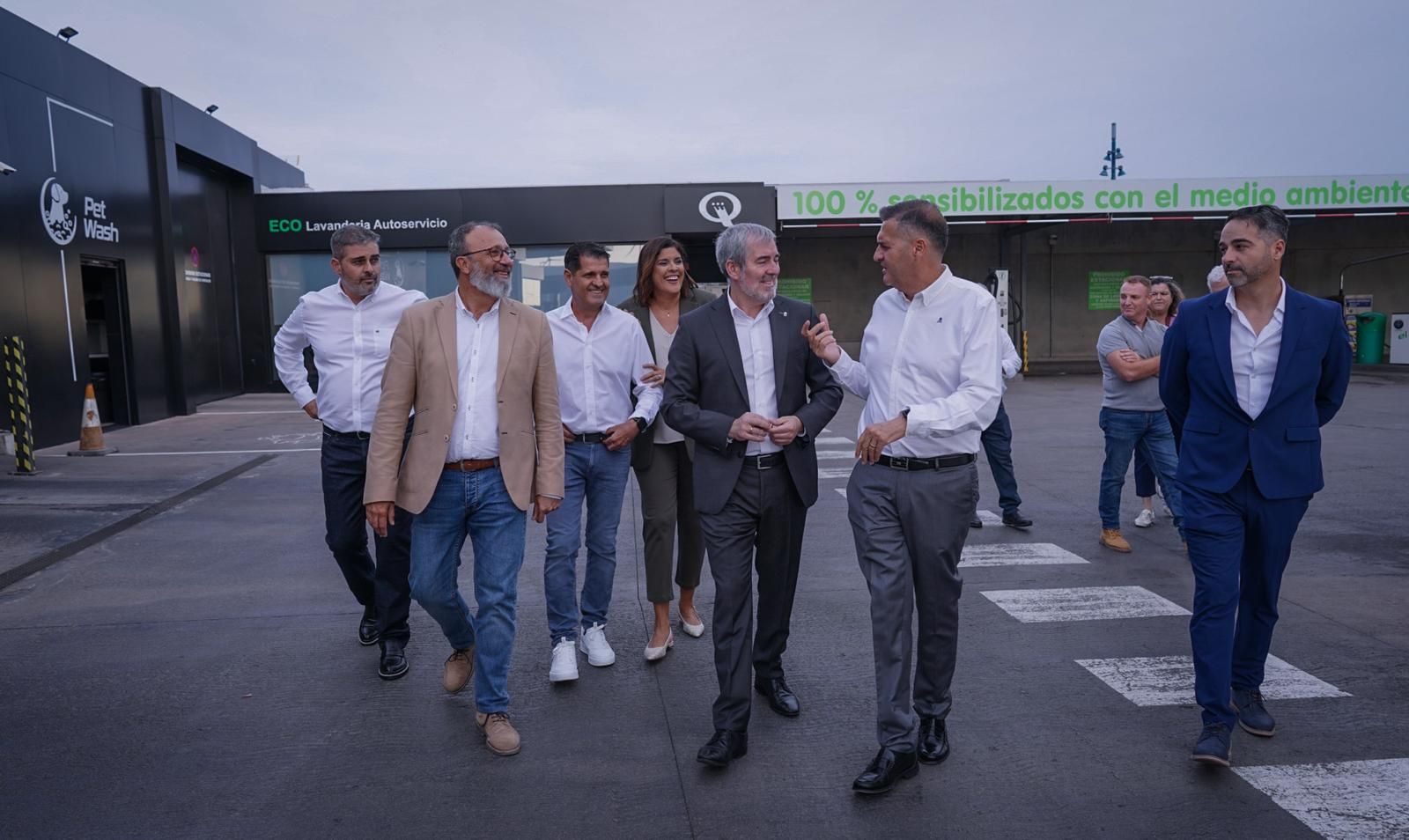 Una estación de recarga de vehículos eléctricos pionera en España