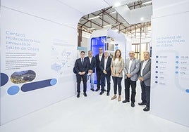 Red Eléctrica expone en la feria los detalles del proyecto Salto de Chira.