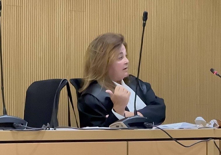 La abogada defensora, María Rosa Díaz Bertrana.