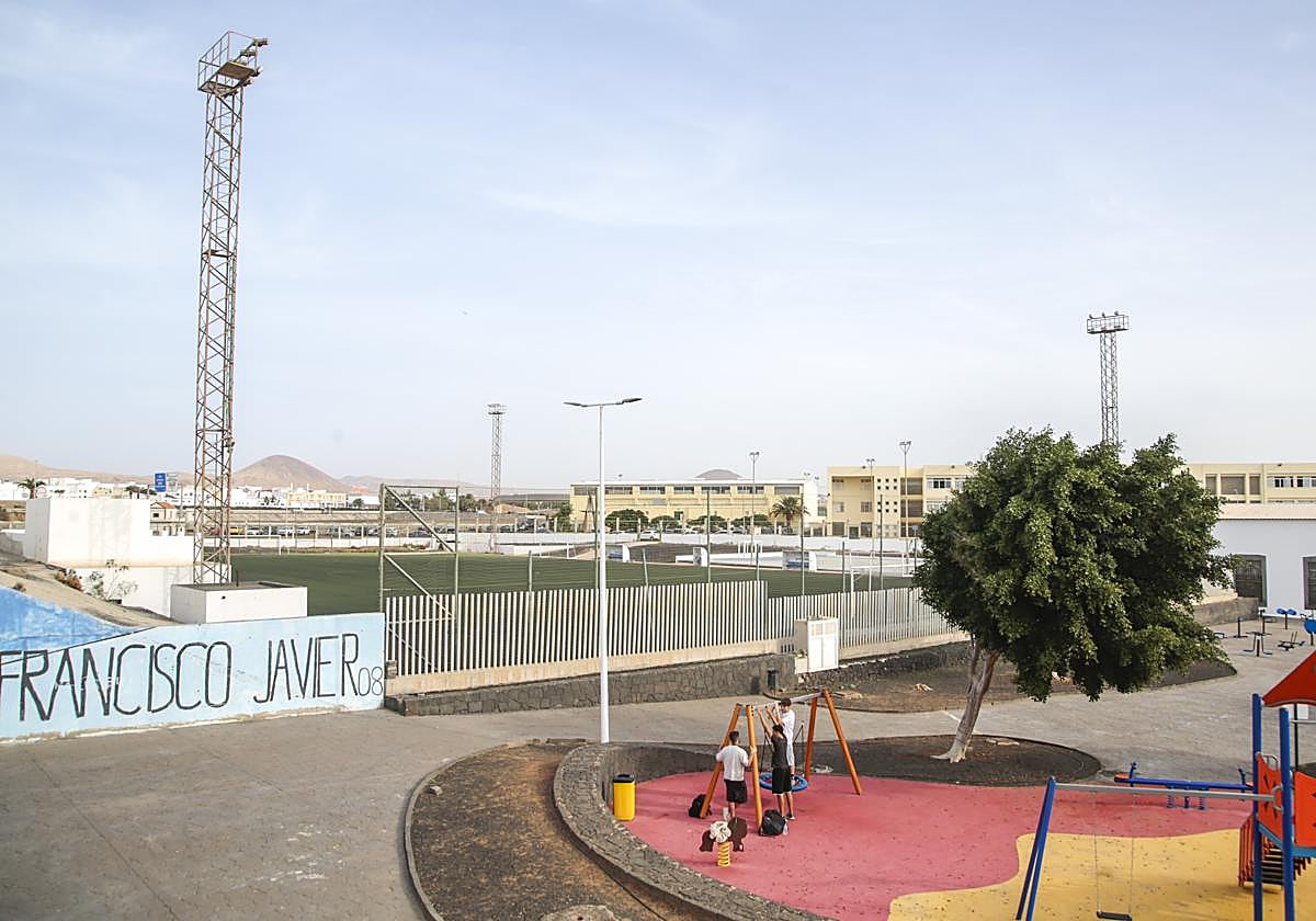 Instalaciones deportivas de San Francisco Javier, que se mejorarán durante 2025.