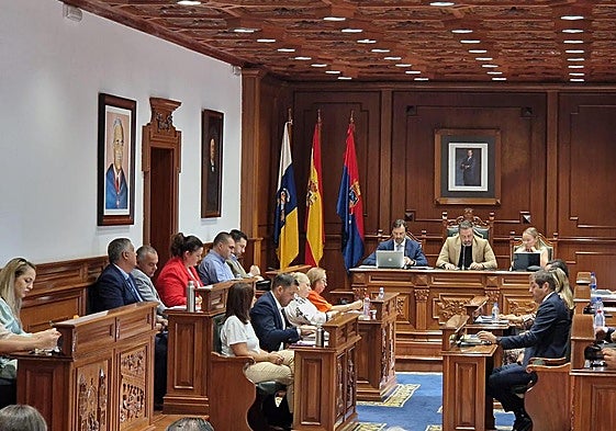 Pleno de Telde.