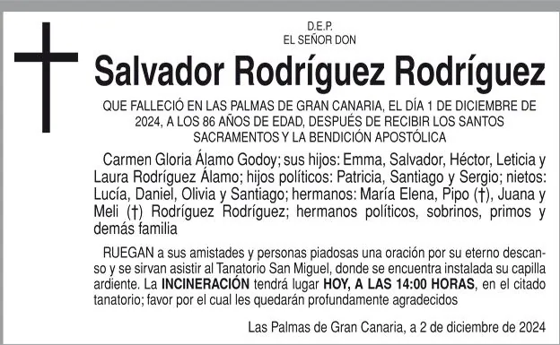 Salvador Rodríguez Rodríguez