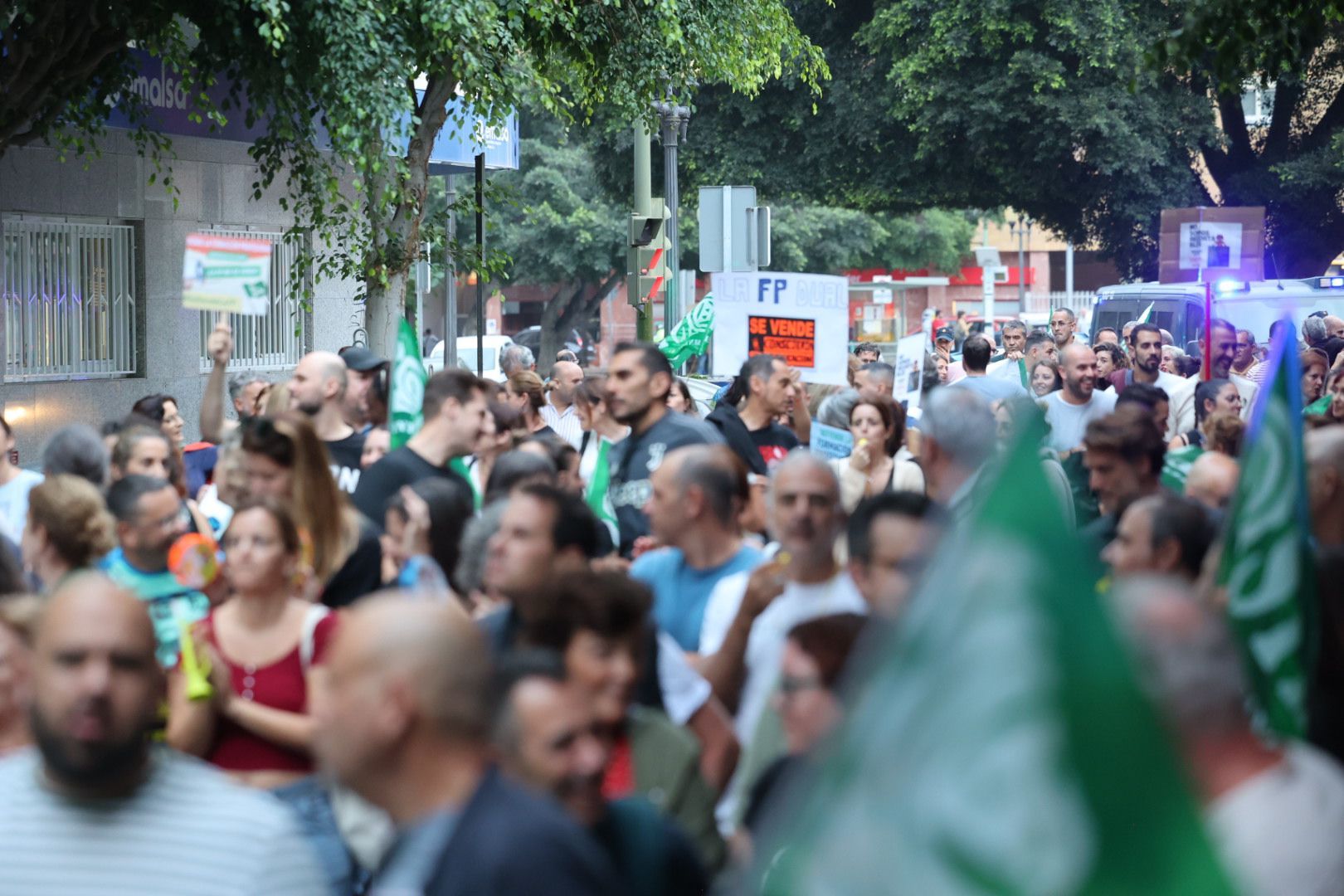 Huelga en FP: los sindicatos cifran en el 60% el seguimiento y Educación en el 13%