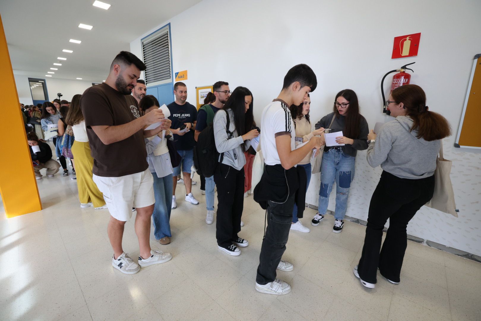 Las imágenes de la participación en las elecciones de la ULPGC al Rectorado