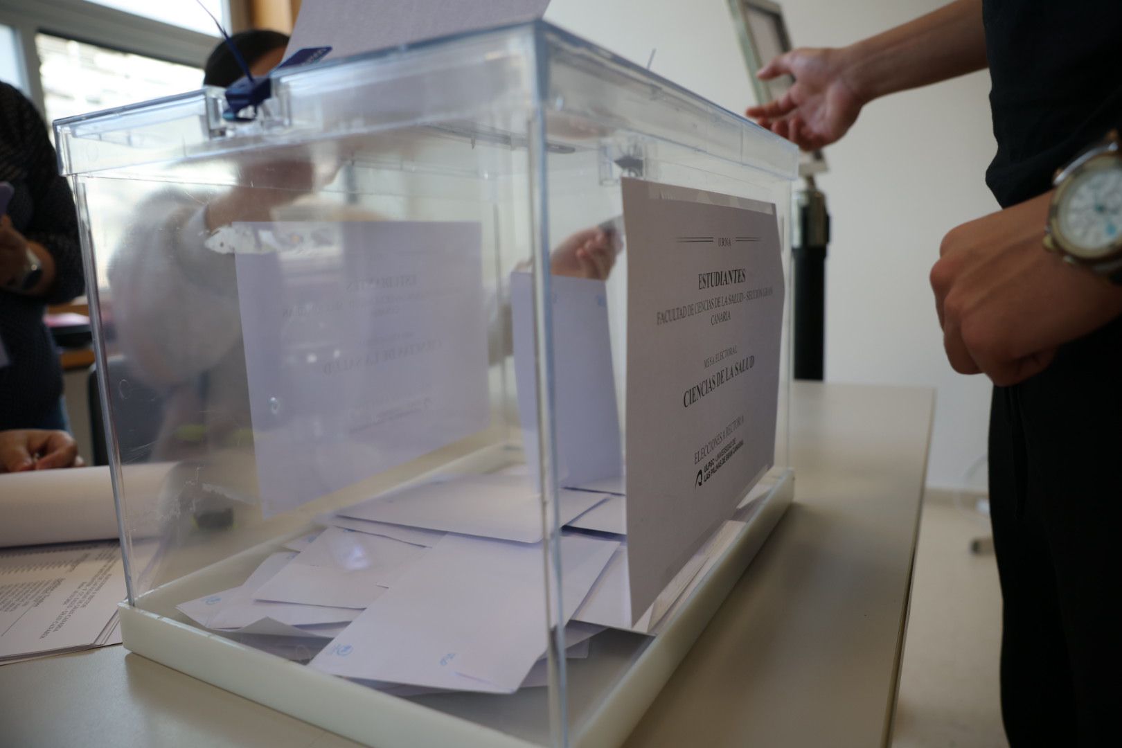 Las imágenes de la participación en las elecciones de la ULPGC al Rectorado