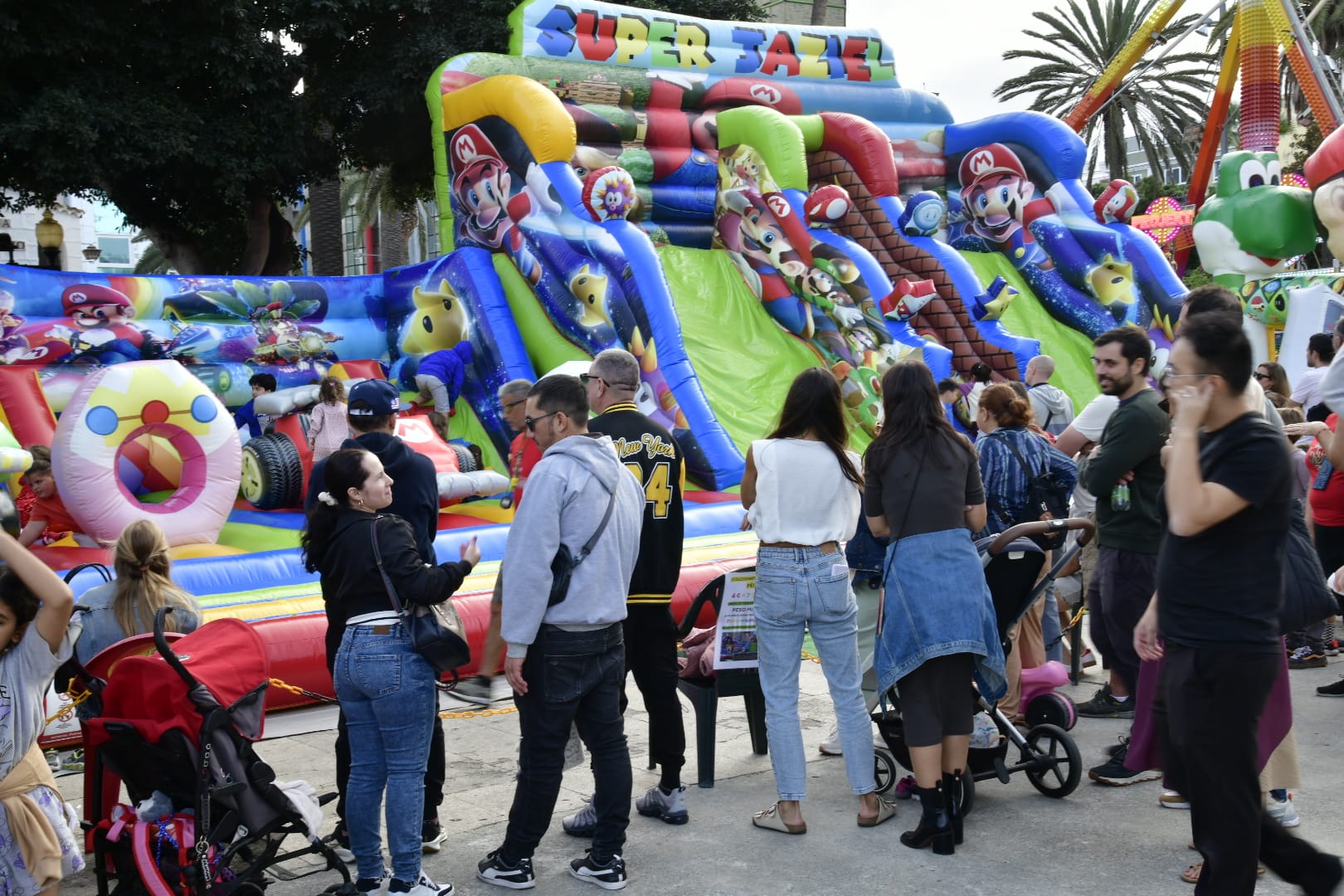 La Navidad en el parque de Santa Catalina, en imágenes