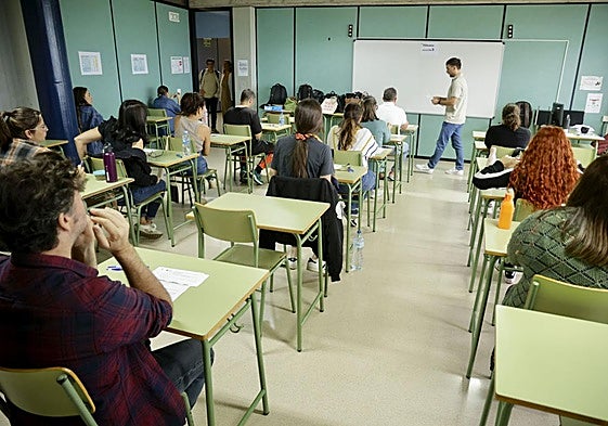 Imagen de archivo de las oposiciones extraodinarias del pasado mes de junio.