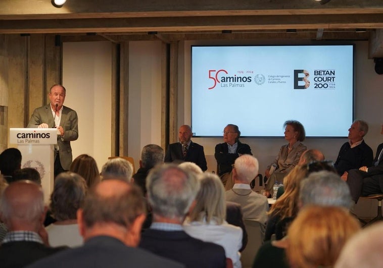 Inauguración de la nueva sede del Colegio de Ingenieros de Caminos de Las Palmas.