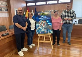 Presentación del cartel del carnaval de Ingenio 2025.