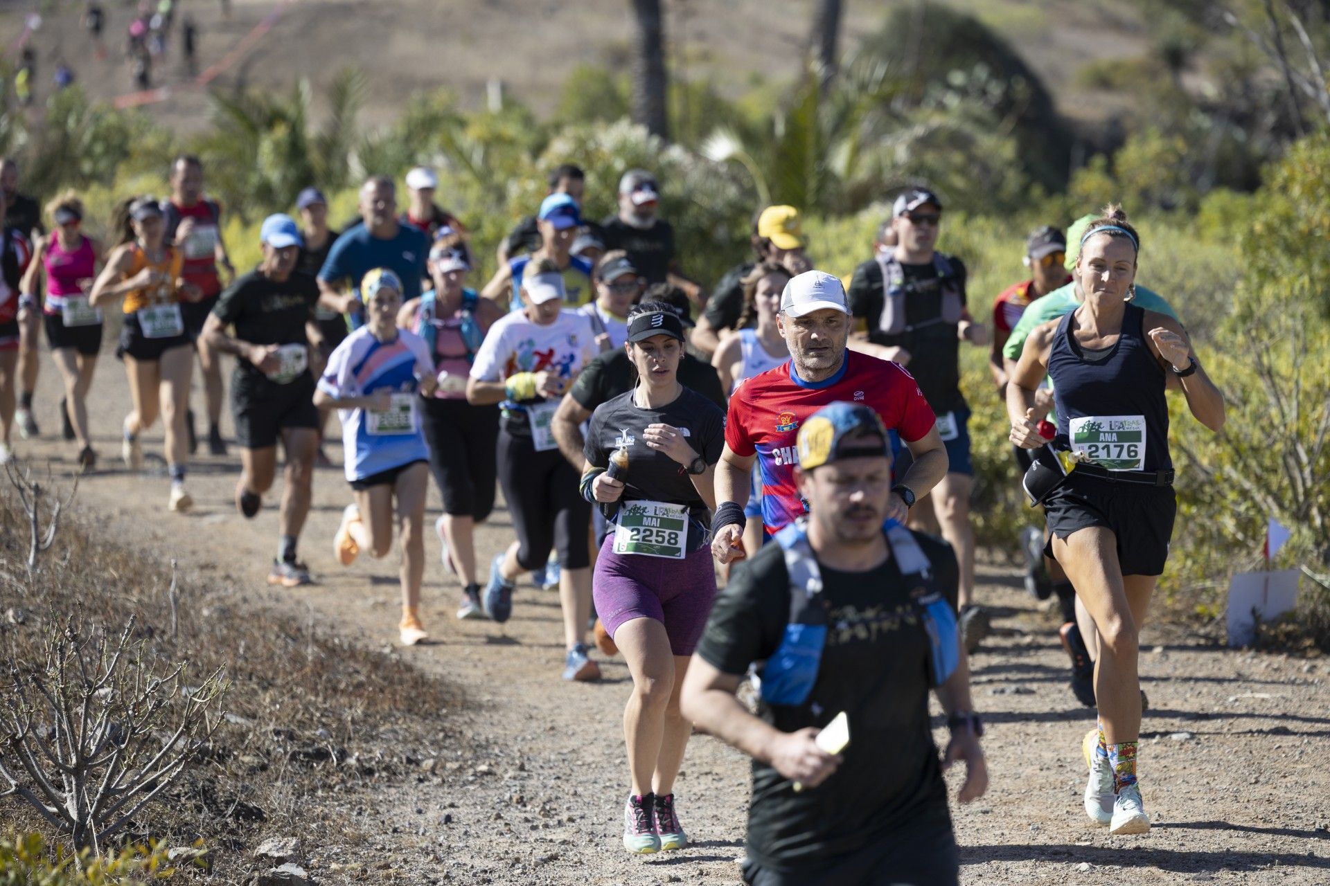 Participantes de la edición pasada se emplean a fondo.