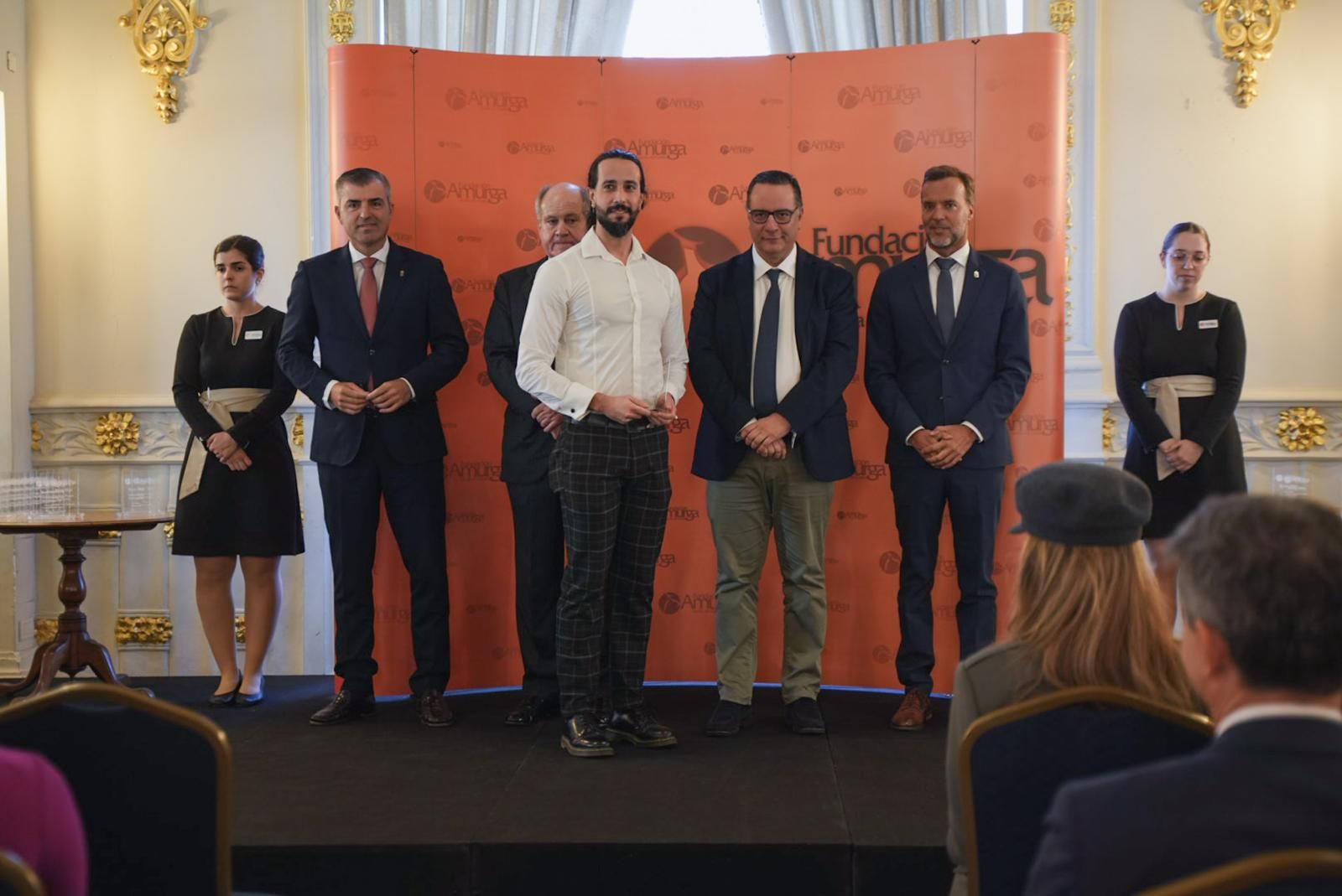 Las imágenes de la entrega de becas de la Fundación Amurga