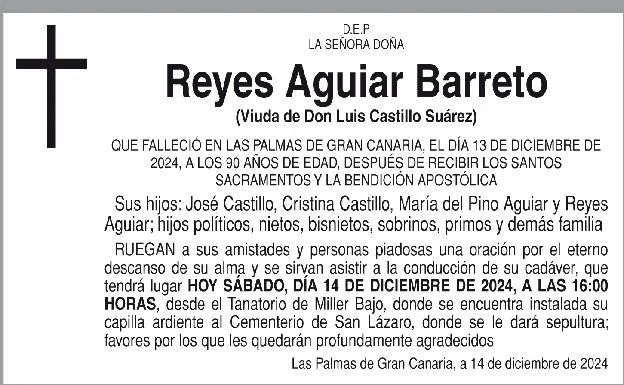 Reyes Aguiar Barreto