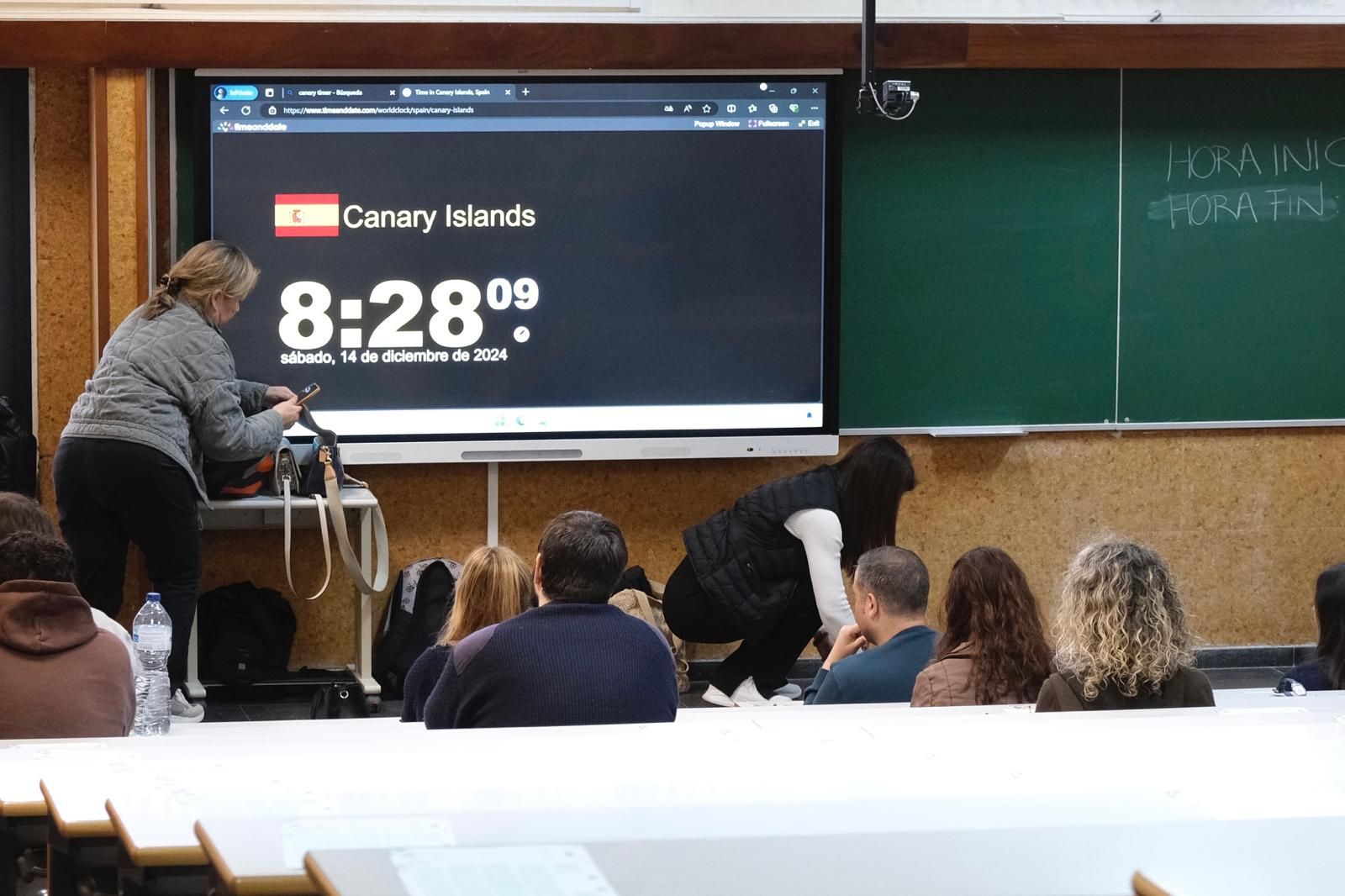 6.000 personas buscan hoy en Tafira una plaza de funcionario del Estado