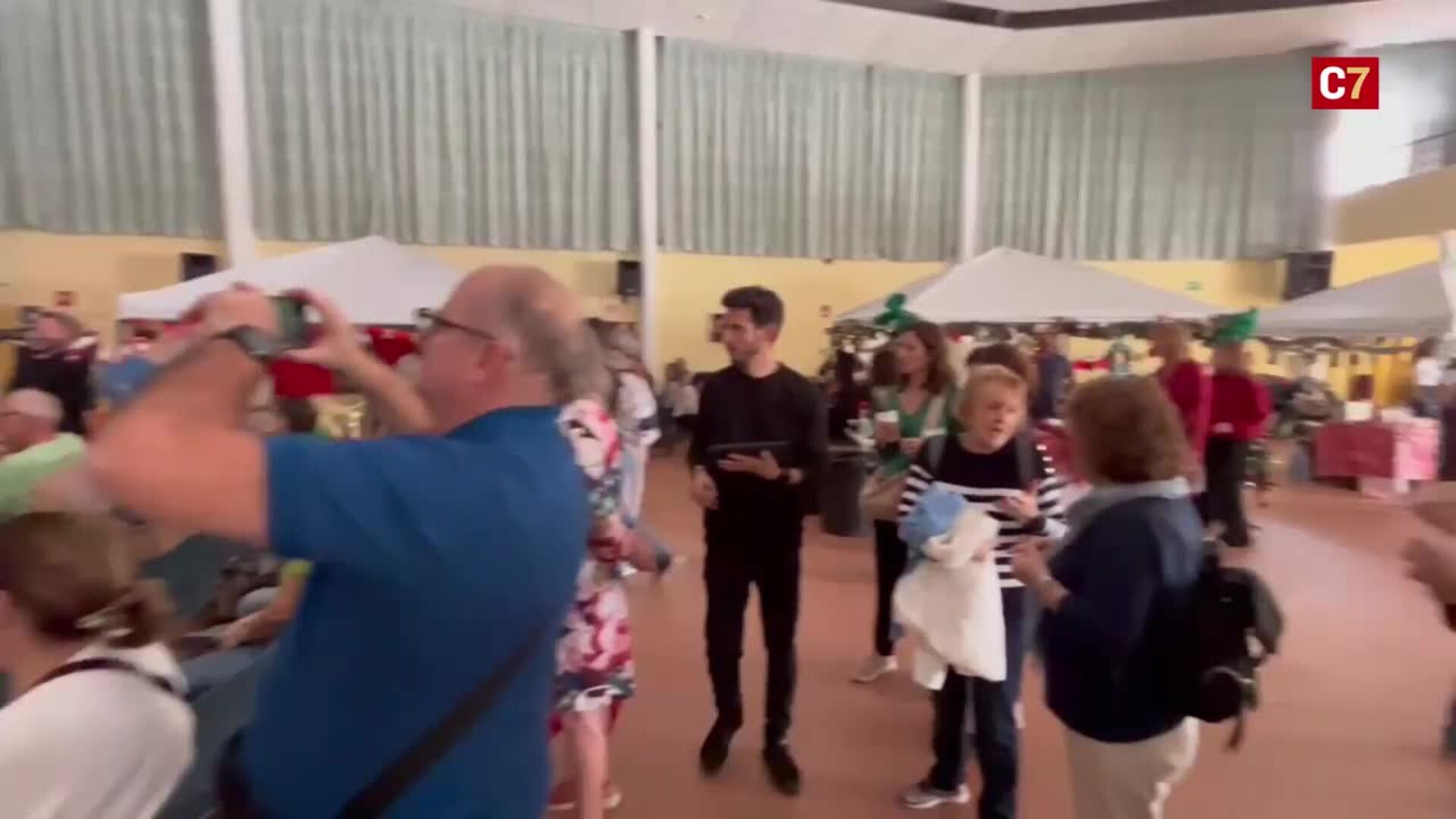 Tradicional mercadillo navideño del Colegio Alemán de Las Palmas de Gran Canaria