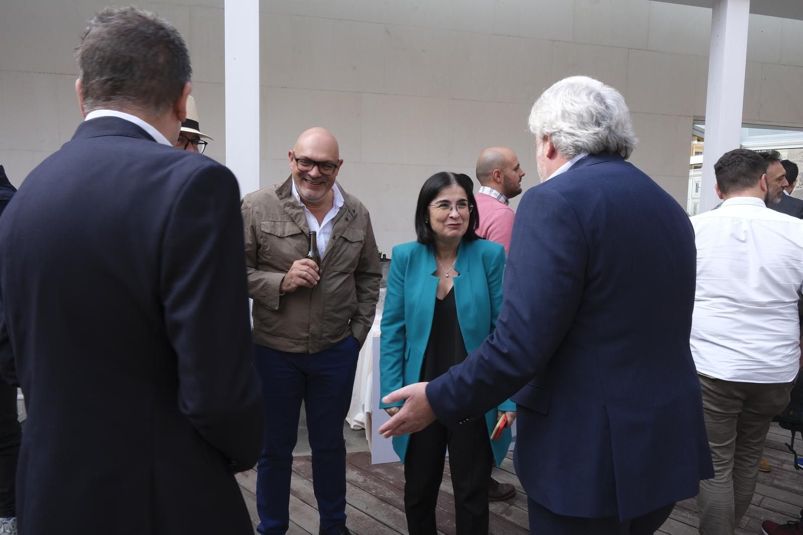 El brindis del Ayuntamiento de Las Palmas en imágenes