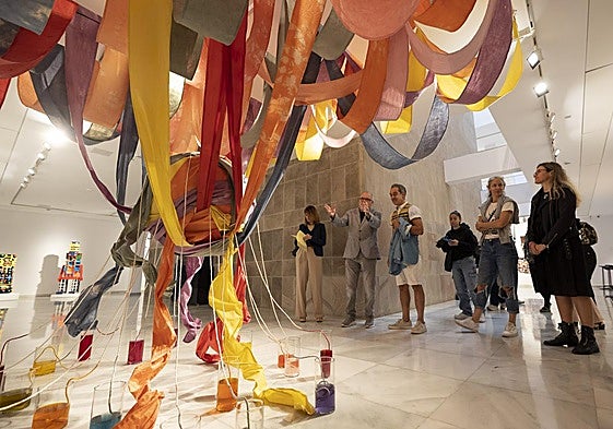 Presentación de la 23ª muestra colectiva 'Territorio CAAM' 2024.