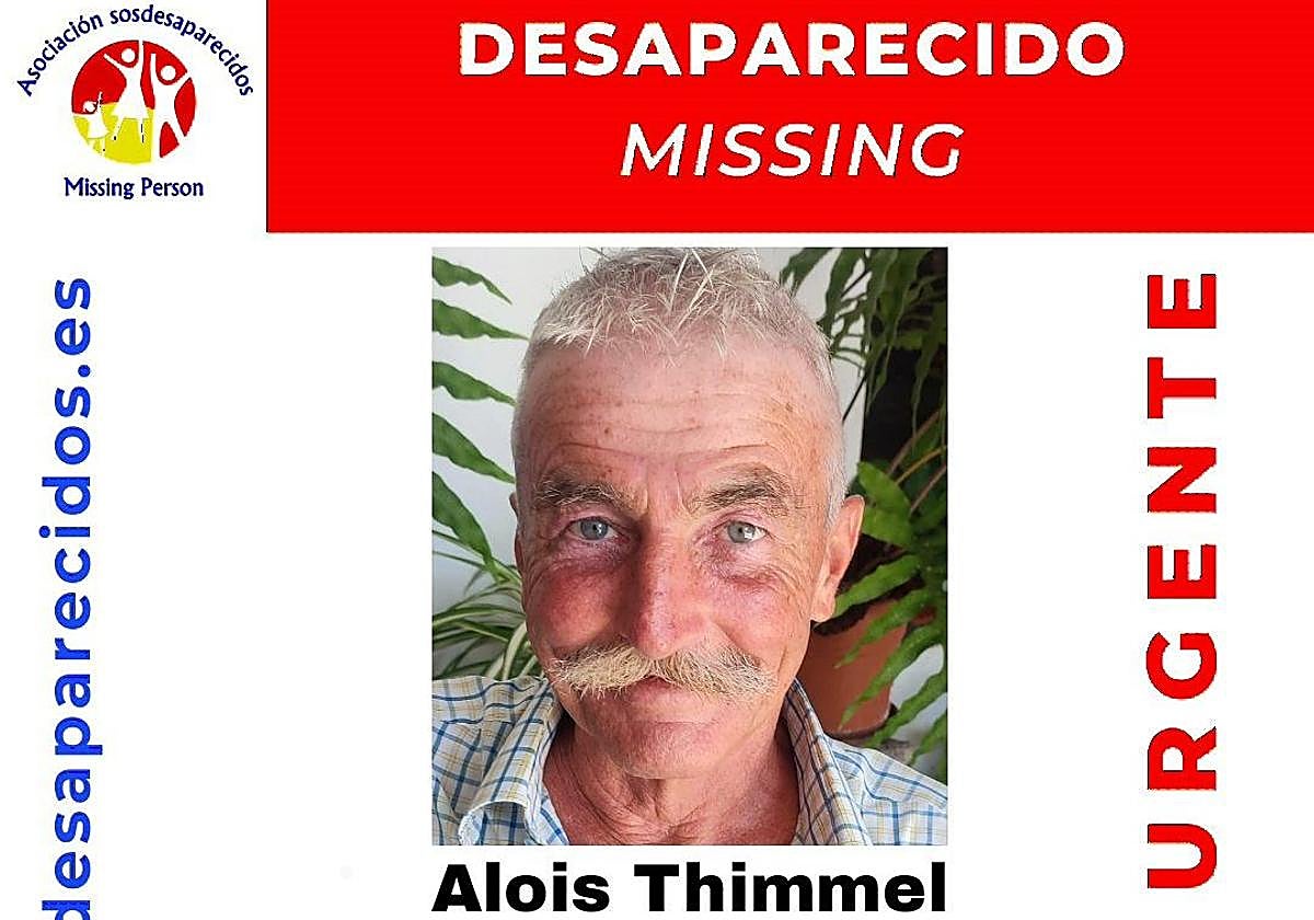 Cartel del desaparecido.