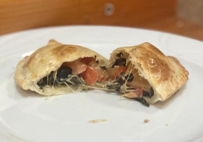 Empanada caprese