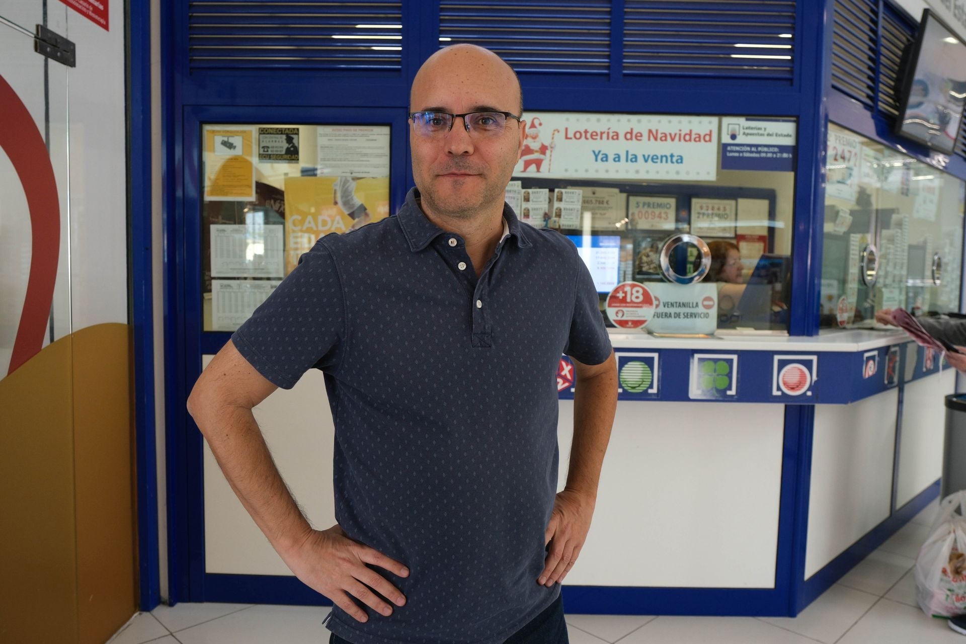 Las imágenes del ambiente en diferentes administraciones de lotería de Gran Canaria