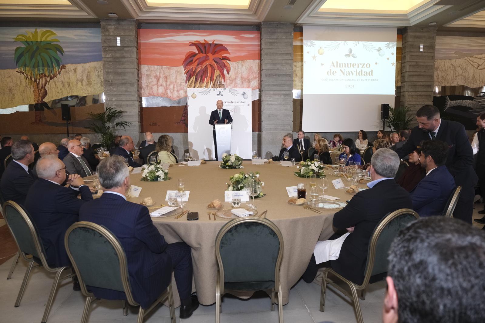 Almuerzo de Navidad de la patronal de Las Palmas