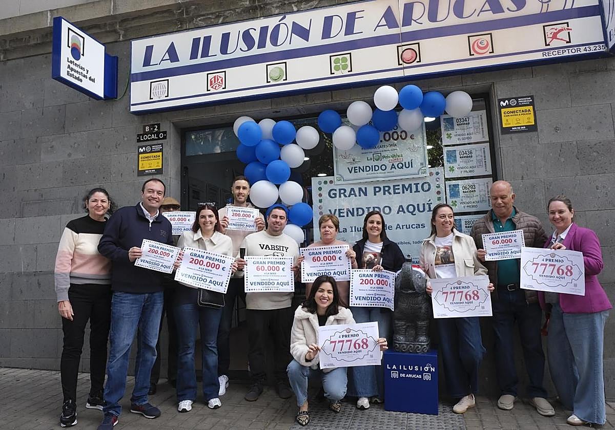 La lotería de Navidad deja 16,82 millones por toda Canarias menos El Hierro