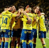 UD Las Palmas-Espanyol, en imágenes