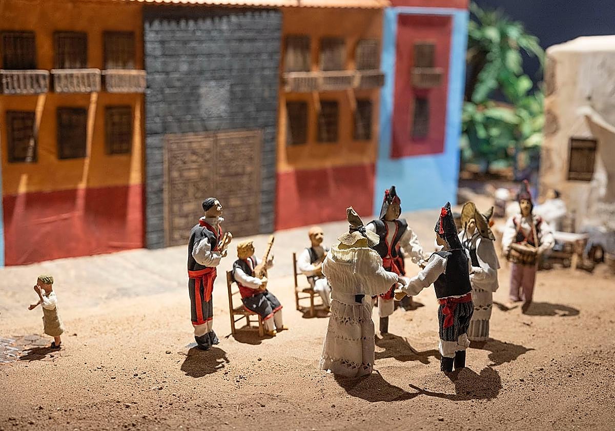 Imagen principal - El Belén &#039;Nacido entre mares&#039; está en Parque Holandés