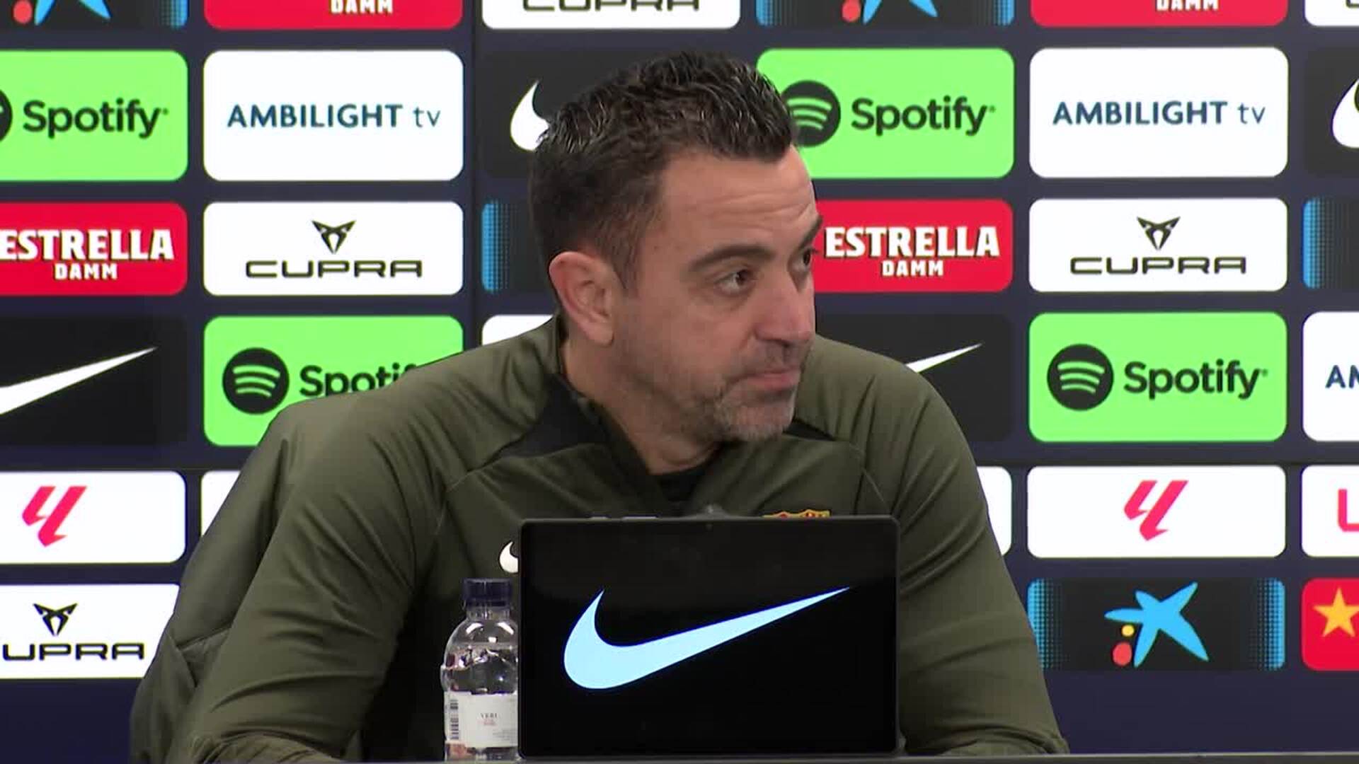 Xavi Hernández: "Pedri debe convencerse de que se recuperará bien"