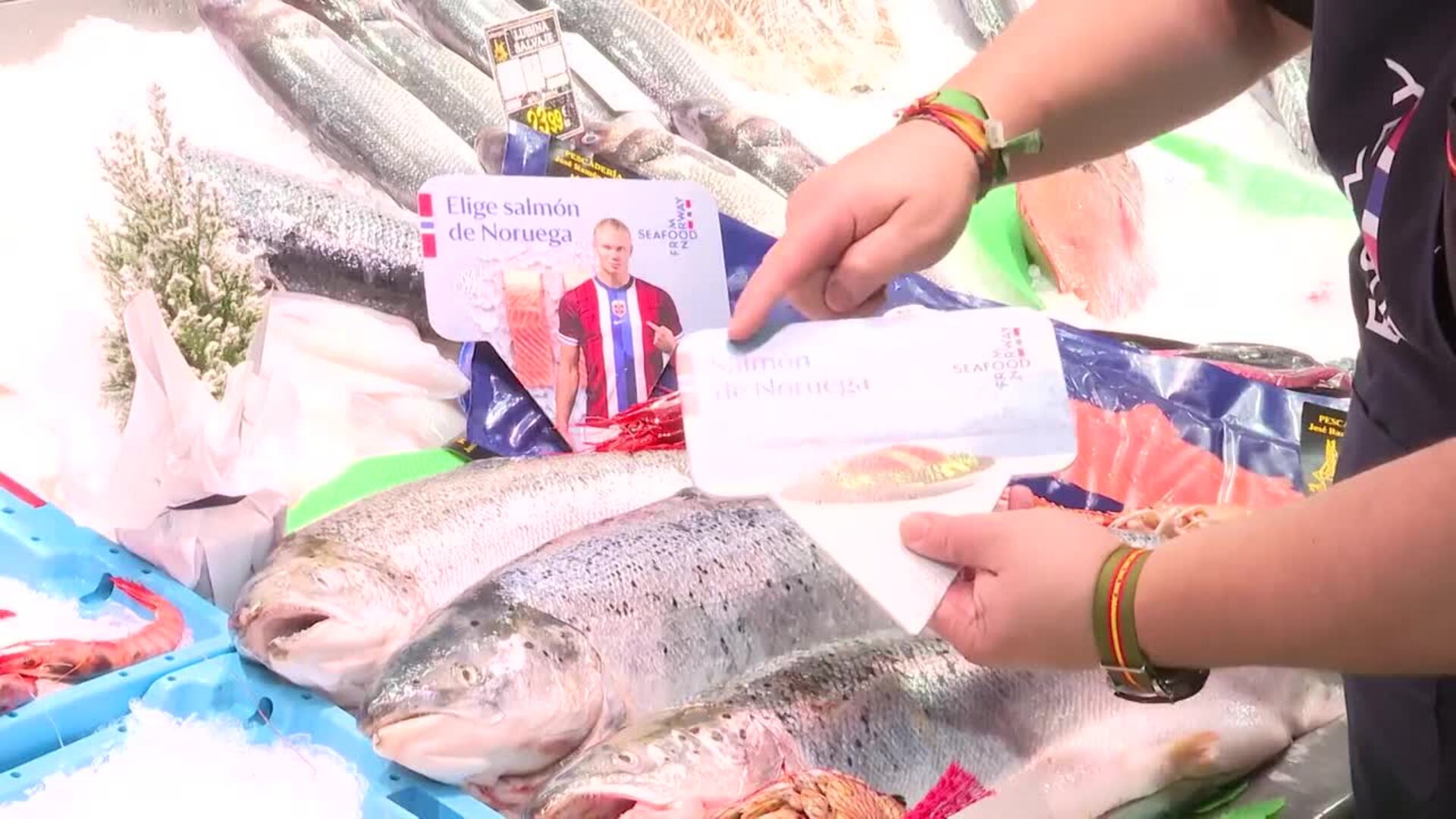 El Salmón Ahumado de Noruega exhibe potencial en el Mercado de la Paz de Madrid