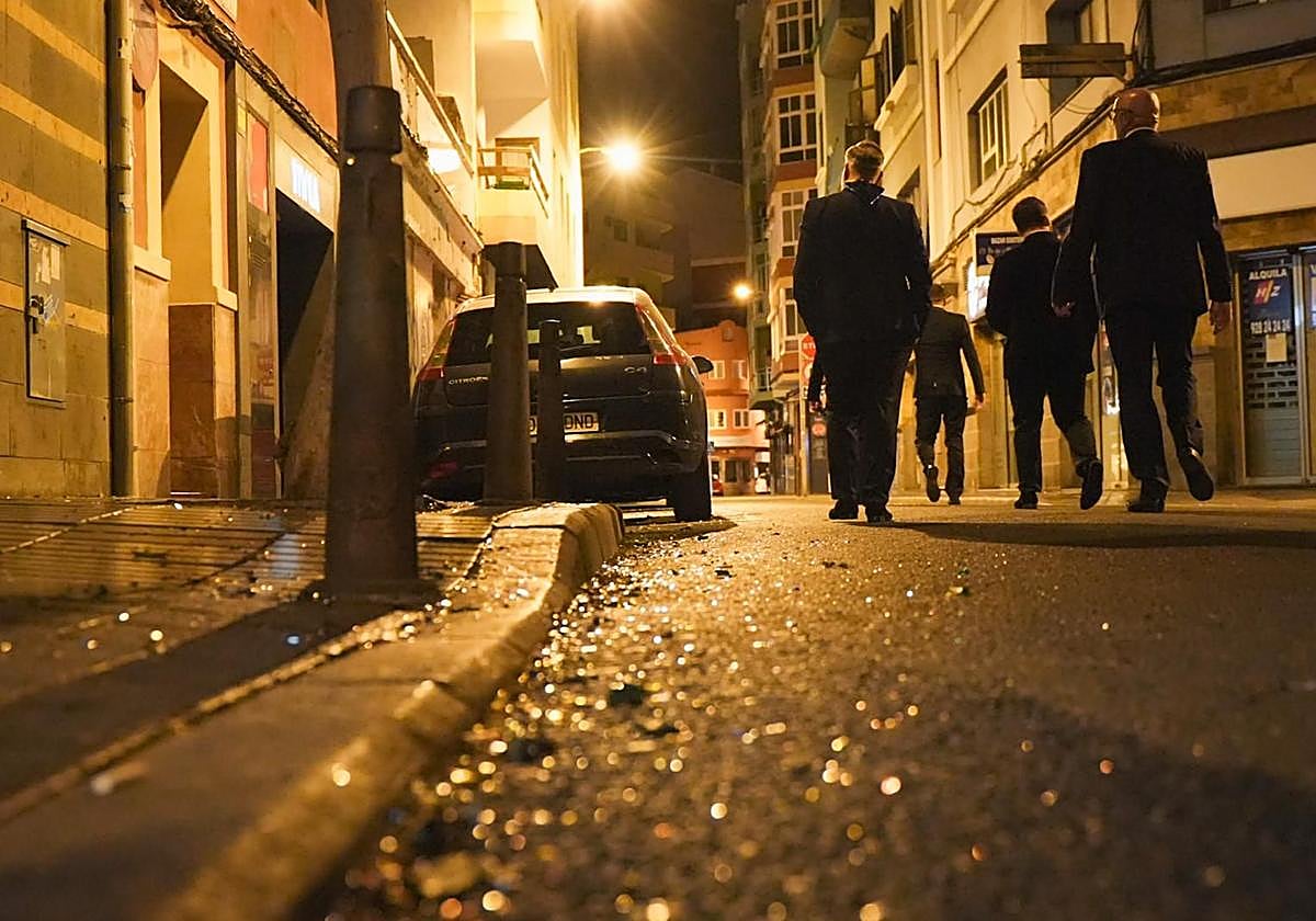 Balance de la primera noche del año en Las Palmas de Gran Canaria: un detenido por violencia machista y unos veinte incendios