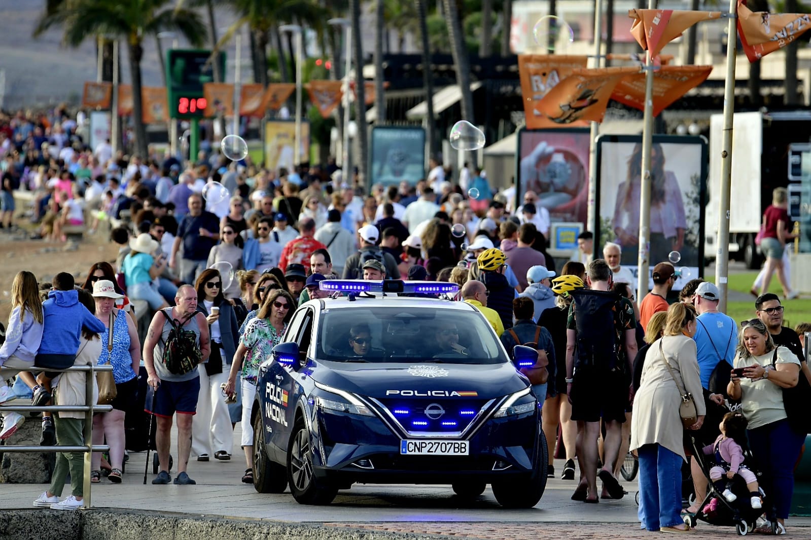 El sur de Gran Canaria, a rebosar de turistas