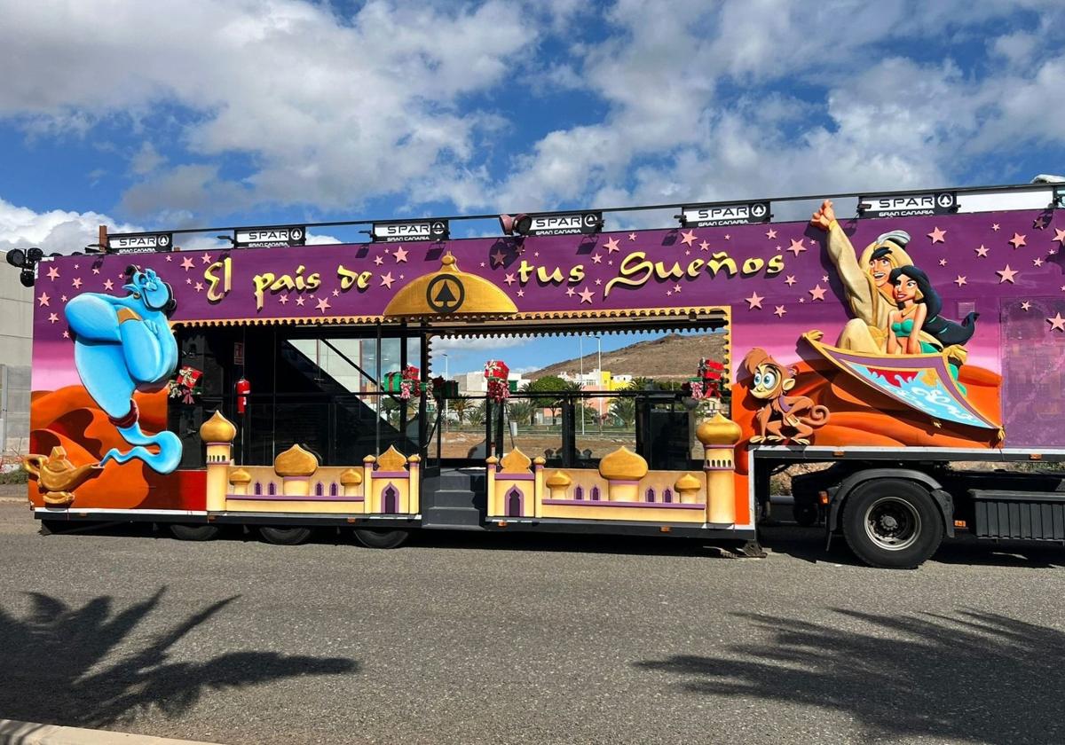 Los frutis y la familia Spar animarán la cabalgata de Reyes de Las Palmas de Gran Canaria