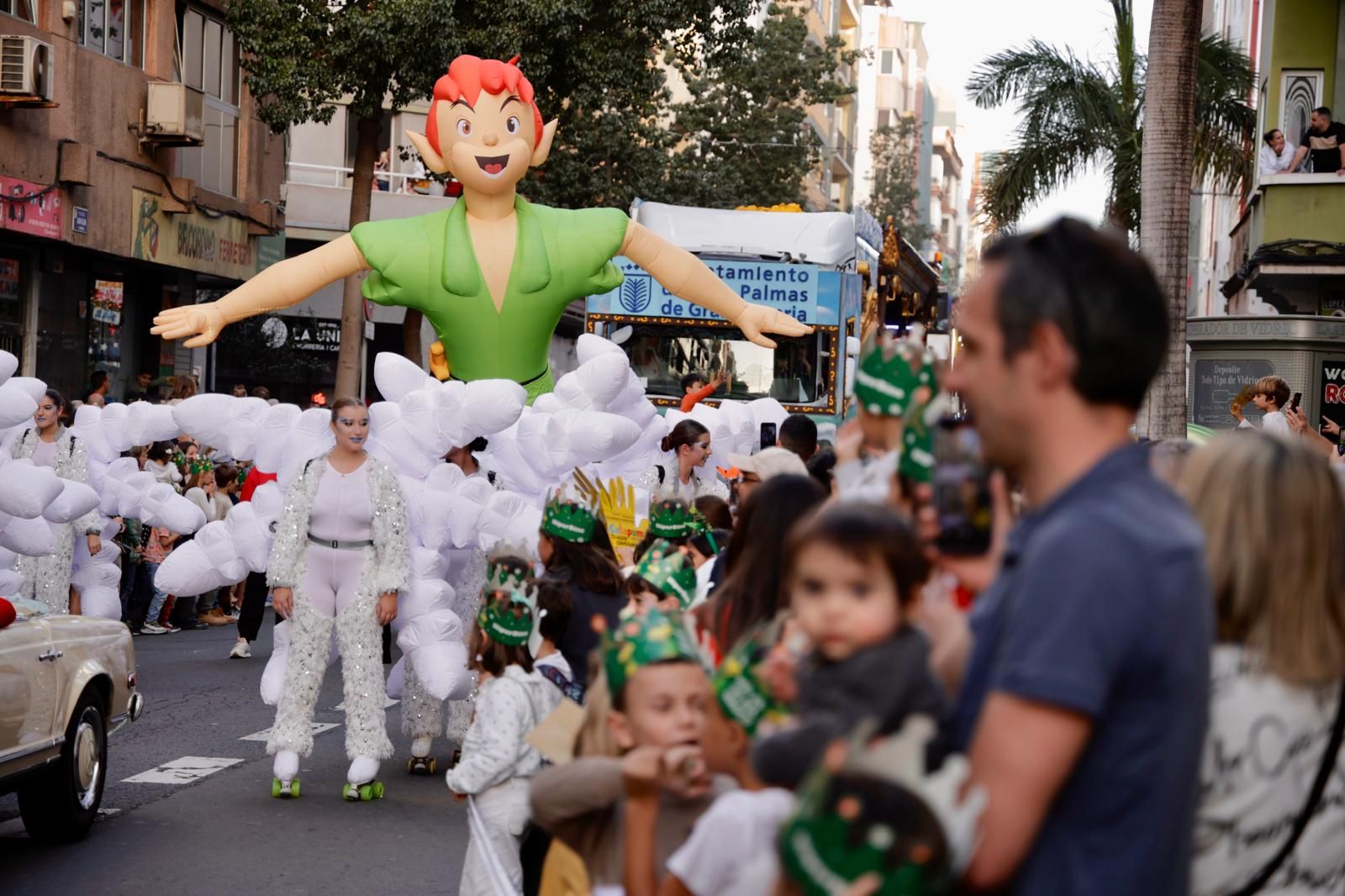 La magia de Melchor, Gaspar y Baltasar recorre Las Palmas de Gran Canaria