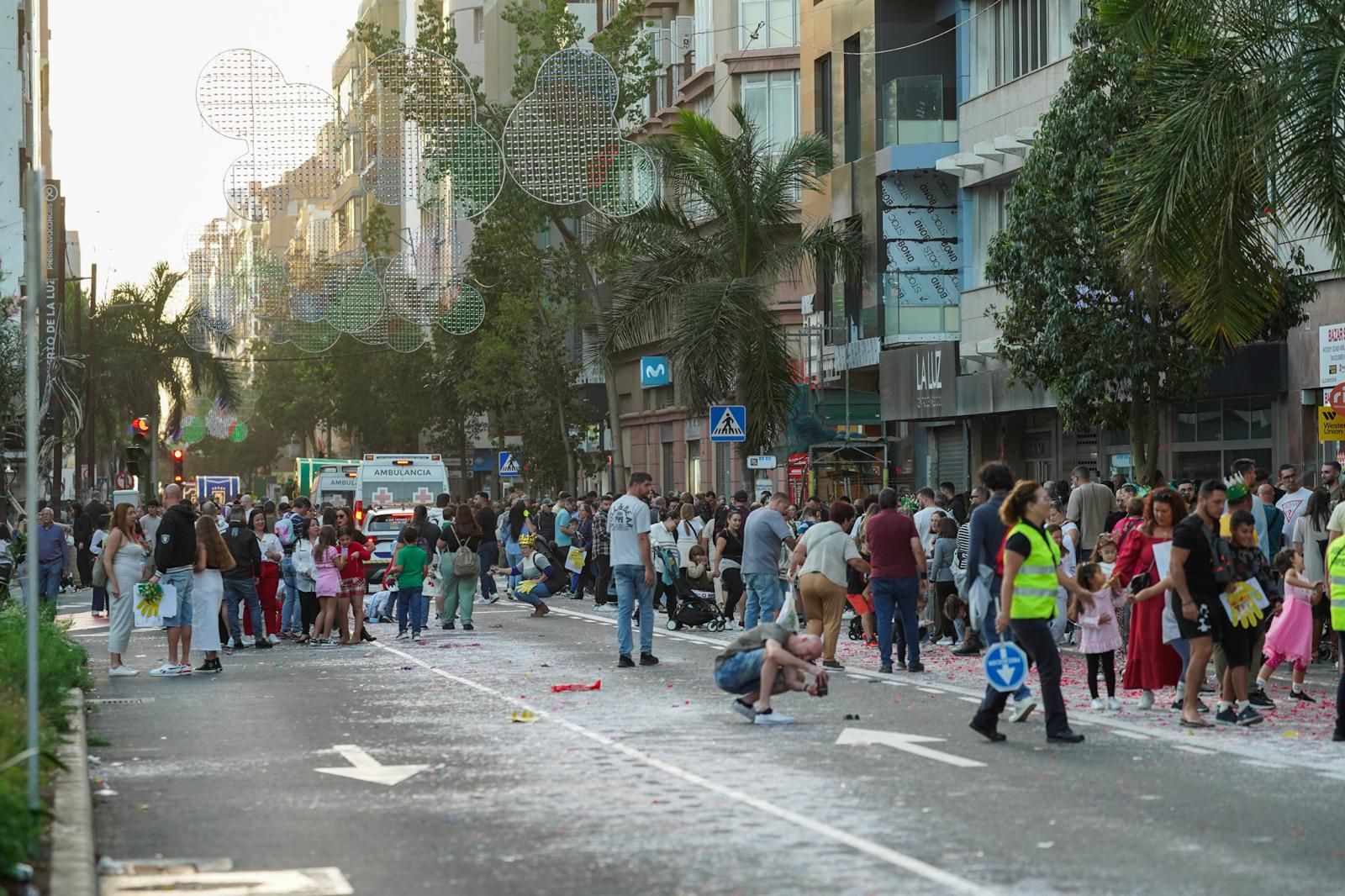 La magia de Melchor, Gaspar y Baltasar recorre Las Palmas de Gran Canaria