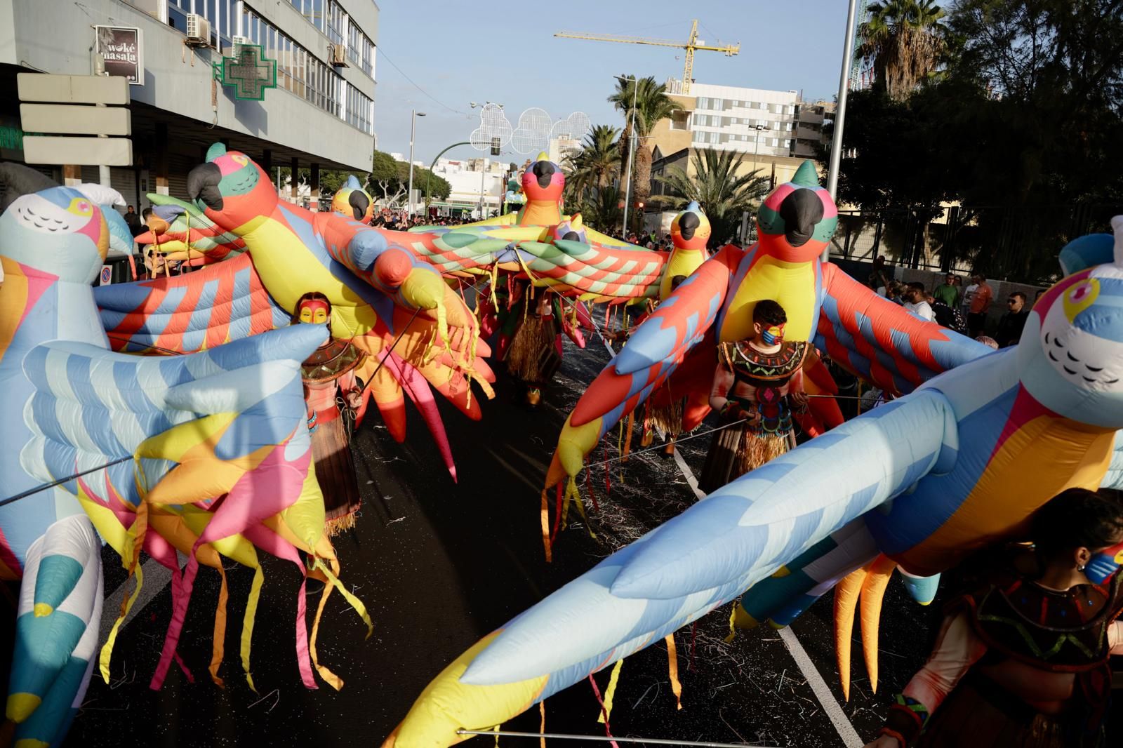 La magia de Melchor, Gaspar y Baltasar recorre Las Palmas de Gran Canaria