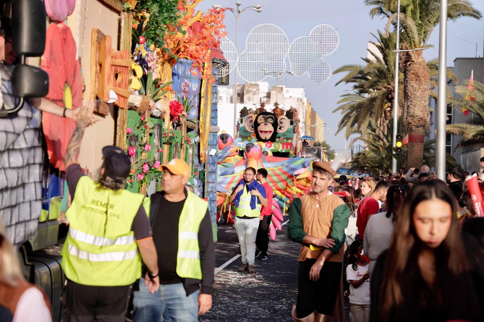 La magia de Melchor, Gaspar y Baltasar recorre Las Palmas de Gran Canaria