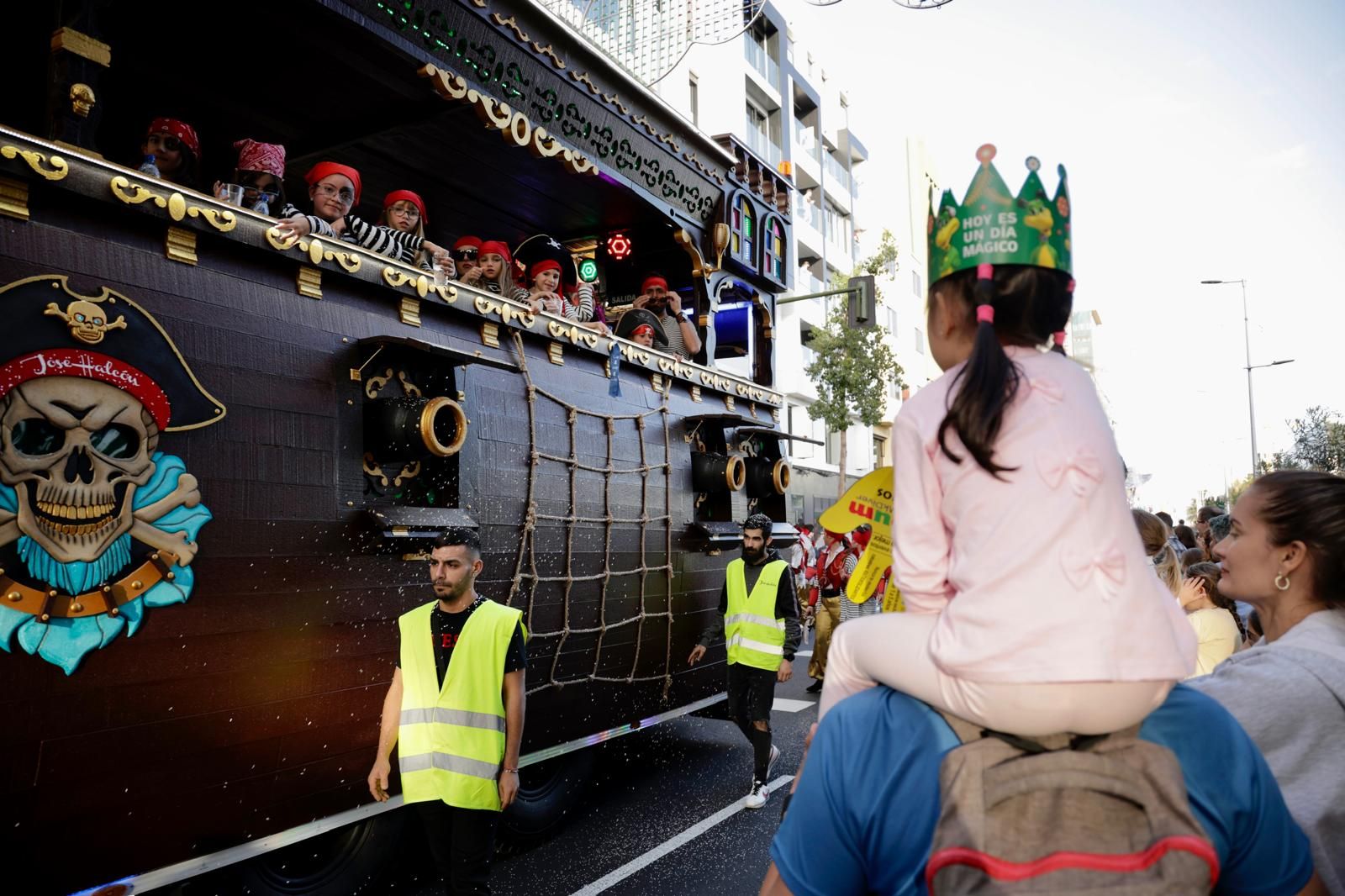 La magia de Melchor, Gaspar y Baltasar recorre Las Palmas de Gran Canaria