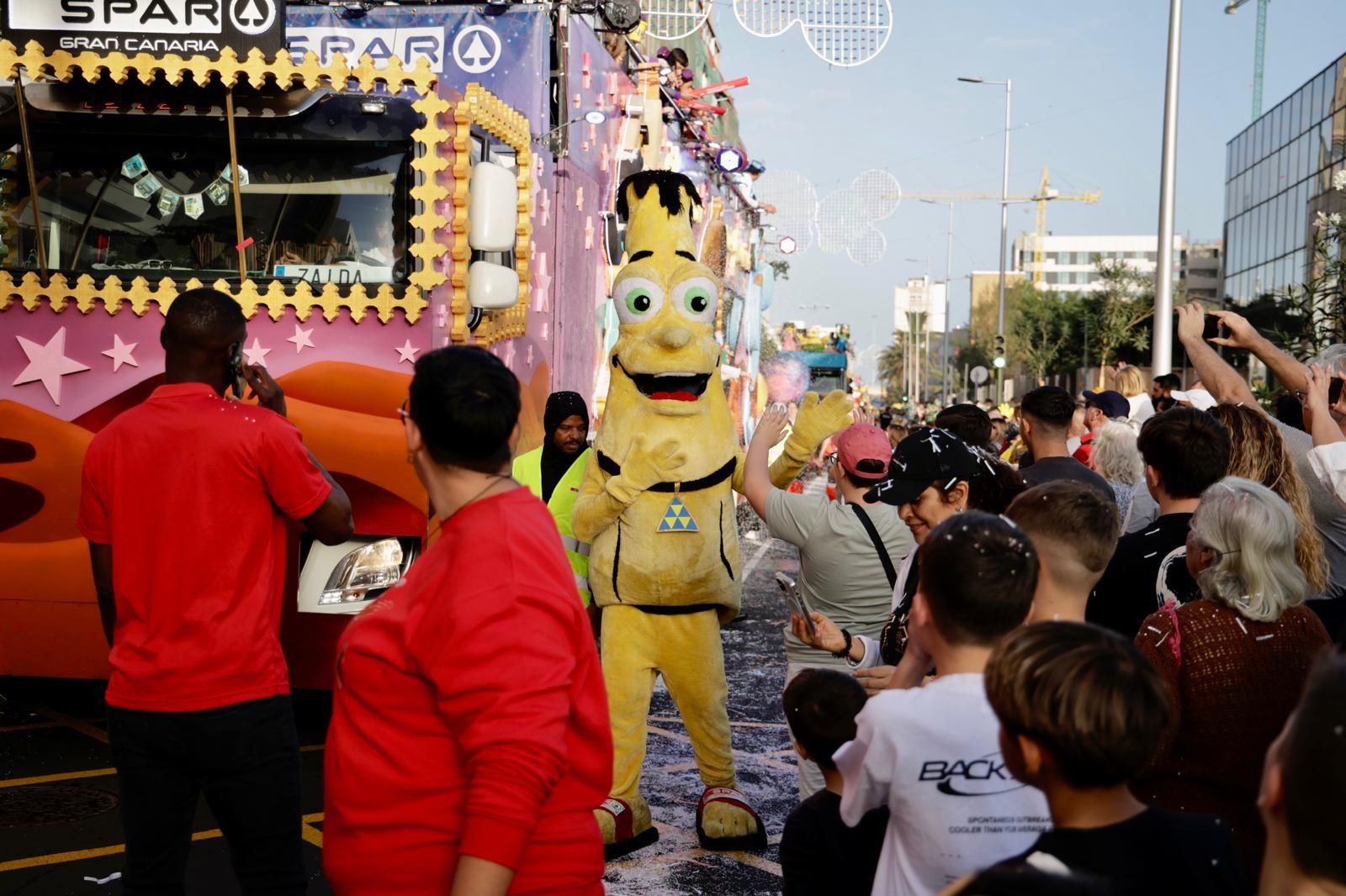 La magia de Melchor, Gaspar y Baltasar recorre Las Palmas de Gran Canaria