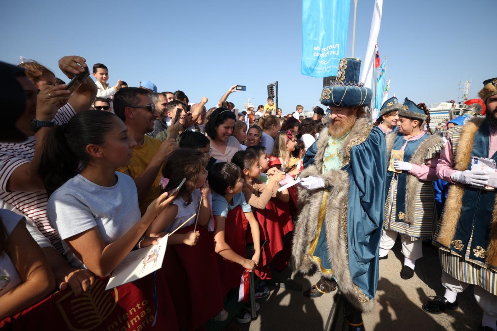 Los Reyes Magos, en la Naval