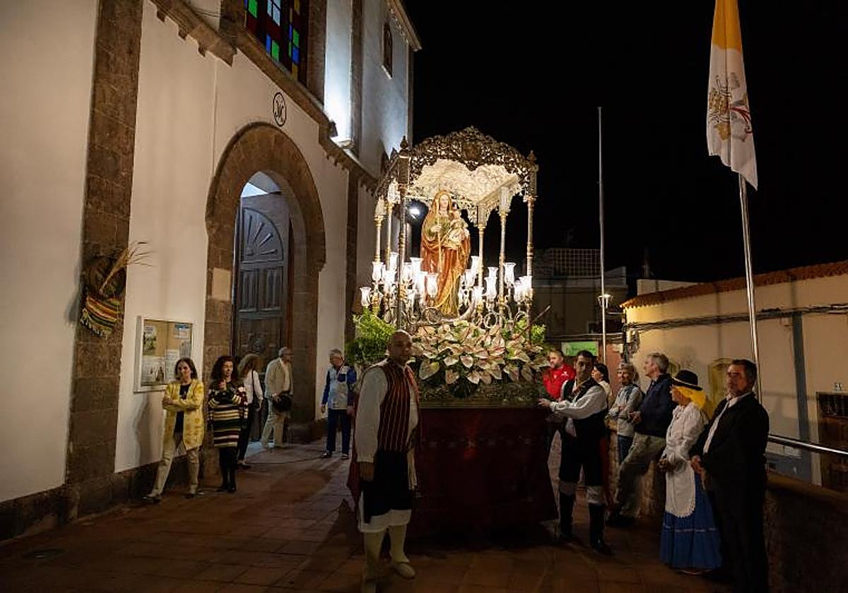 Romería de la Candelaria el pasado año.