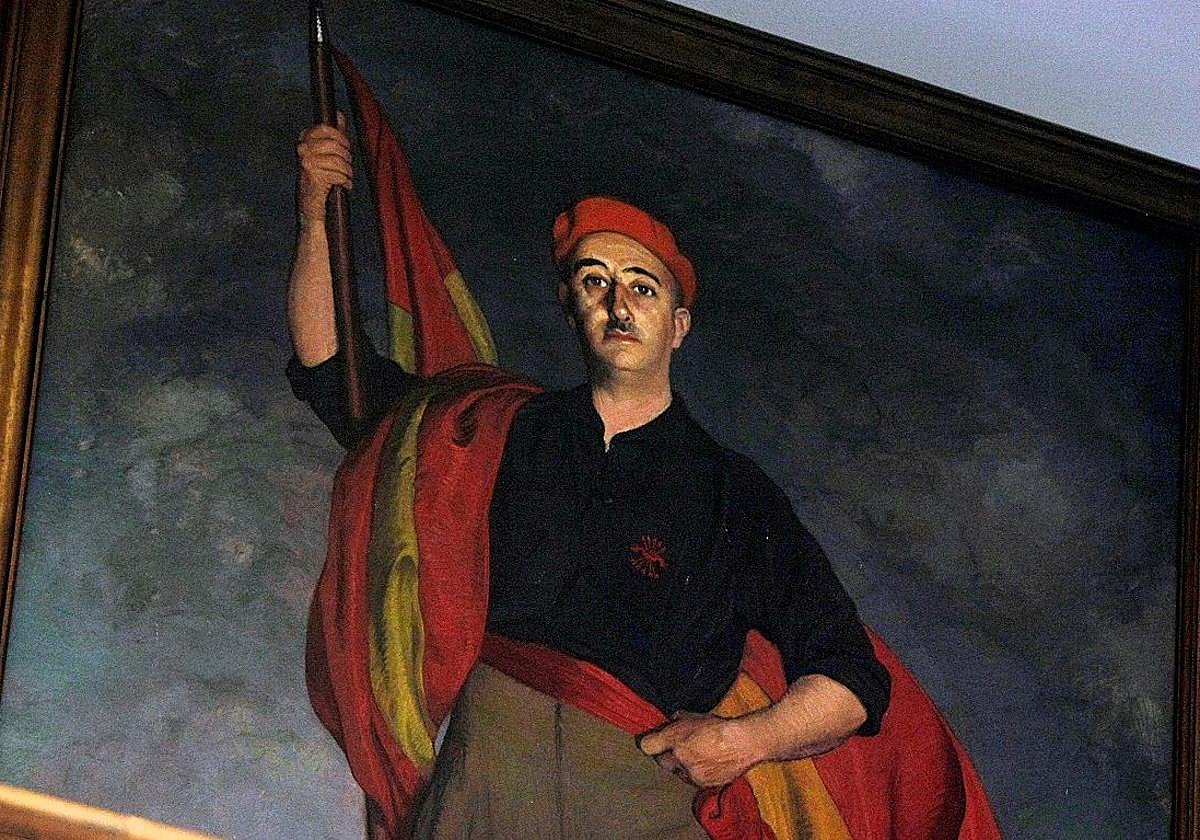 La lámpara insome del despacho de Franco