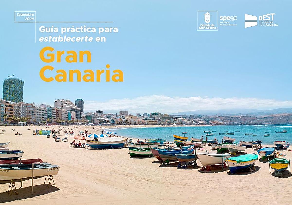 Portada de la guía editada por la Spegc para ayudar a los profesionales a establecerse en la isla.