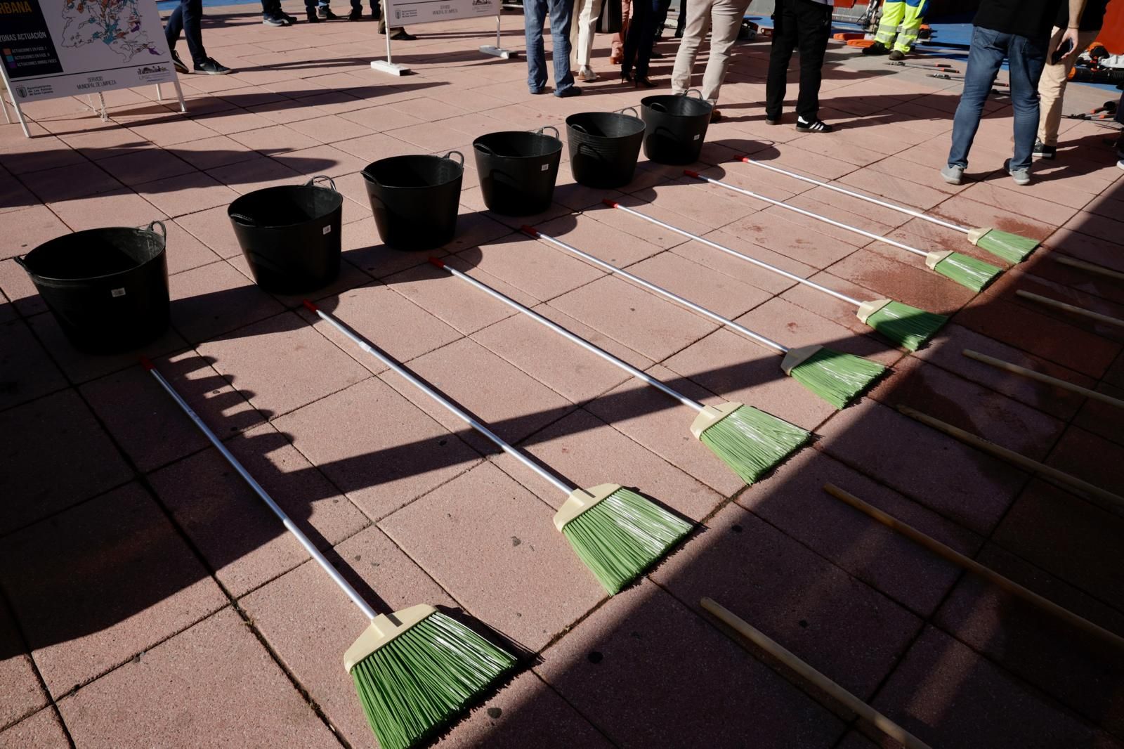 Las imágenes de la presentación de Carolina Darias de la tercera fase del Plan de Higiene Urbana