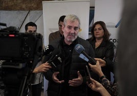 El presidente de Canarias y líder de Coalición Canaria, Fernando Clavijo.