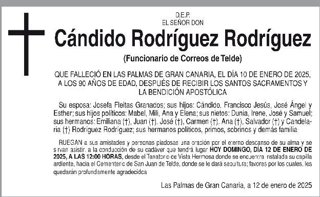 Cándido Rodríguez Rodríguez